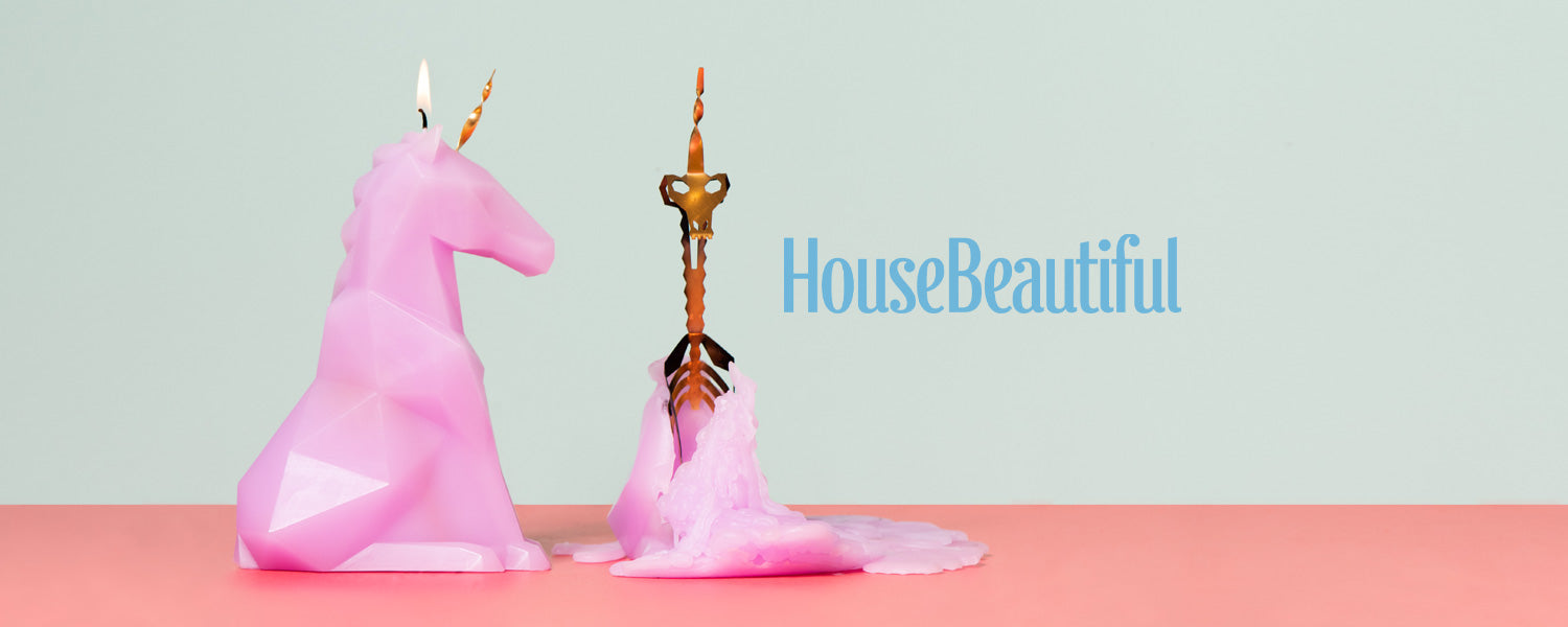 You’ll be eager for the wax to disappear on this one! - House Beautiful