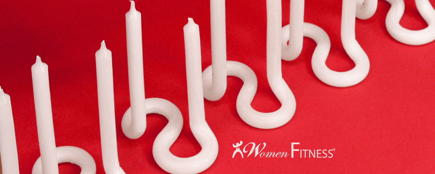 Our Twist candles featured on Women Fitness' Valentine Gift Guide 2021