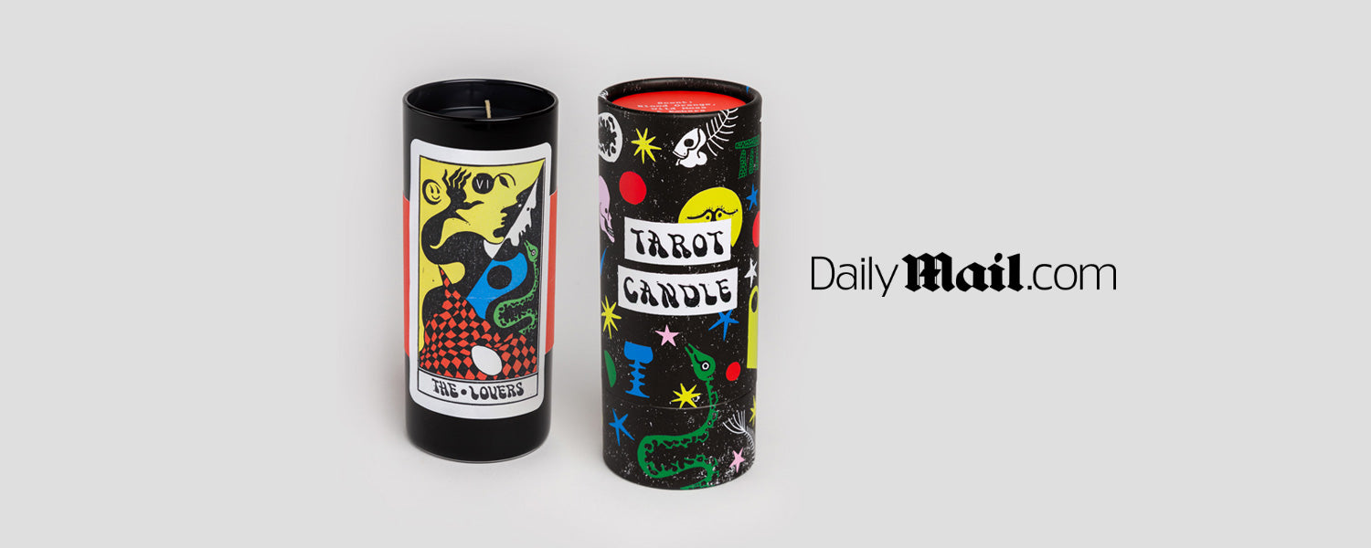 Best Valentine's Day Gifts for Her: The Lovers Tarot Candle