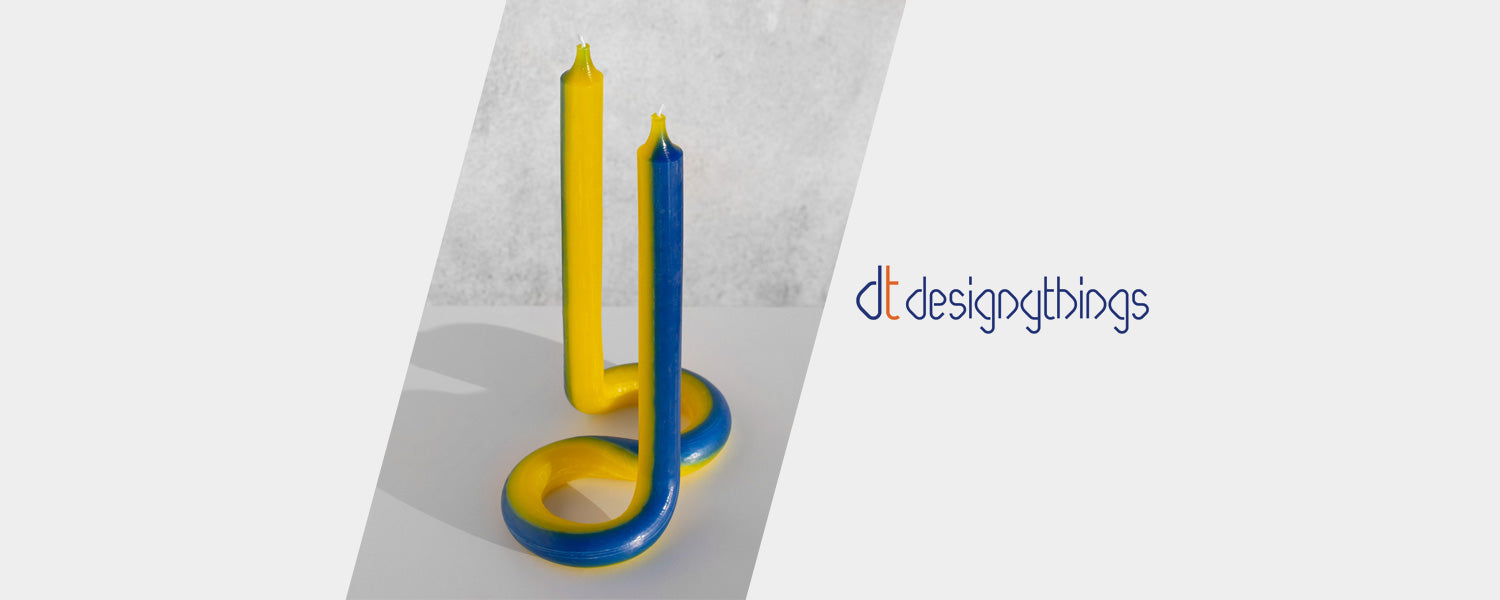 DesignyThings: The Ukraine Twist Candle