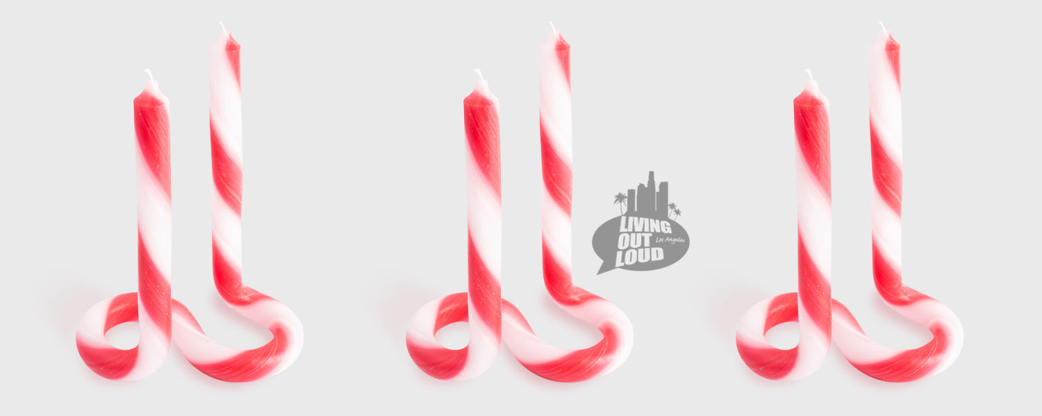 Twist Candy Cane featured in Living Out Loud Los Angeles