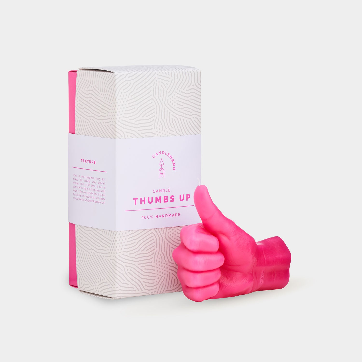 CandleHand "Thumbs Up" Pink