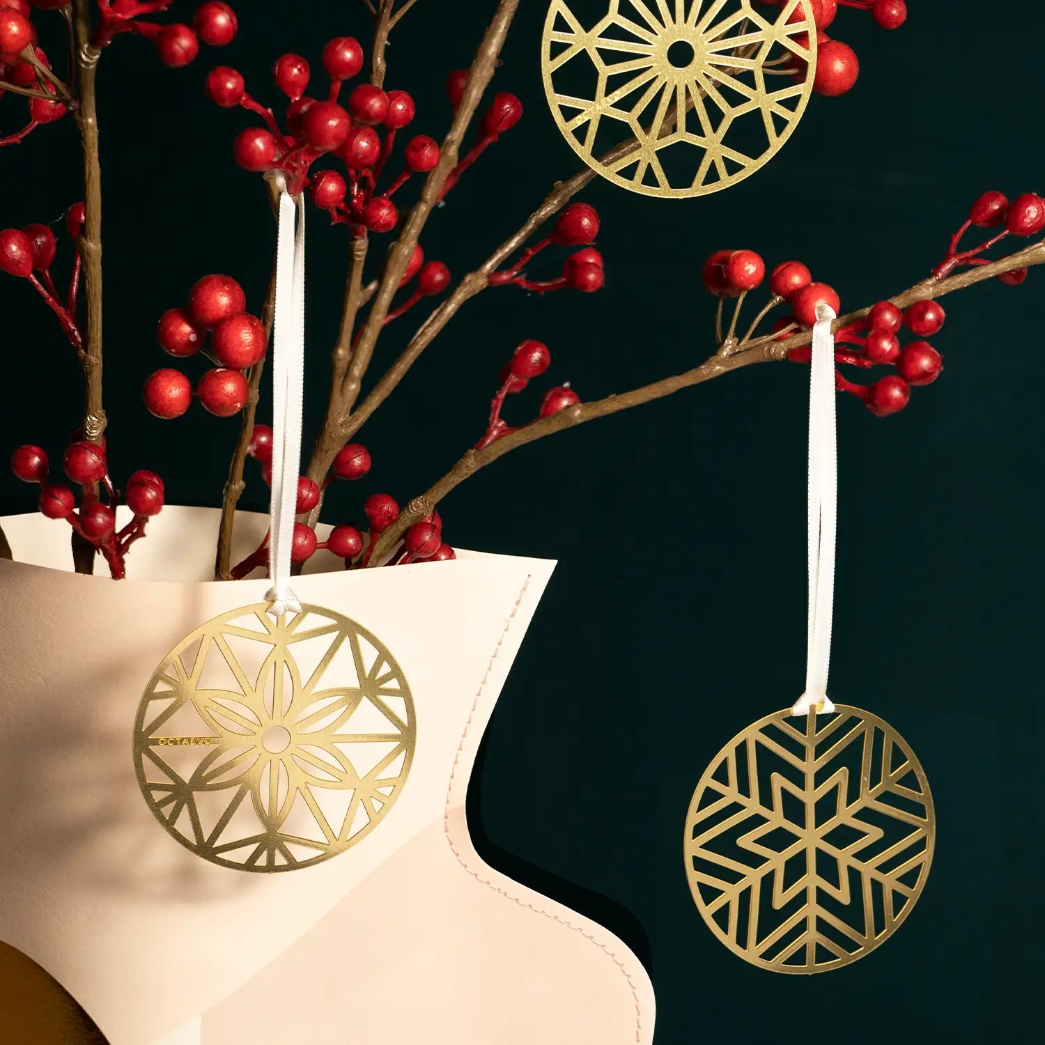 Octaevo Bookmark - Christmas Bauble 2 (Green)