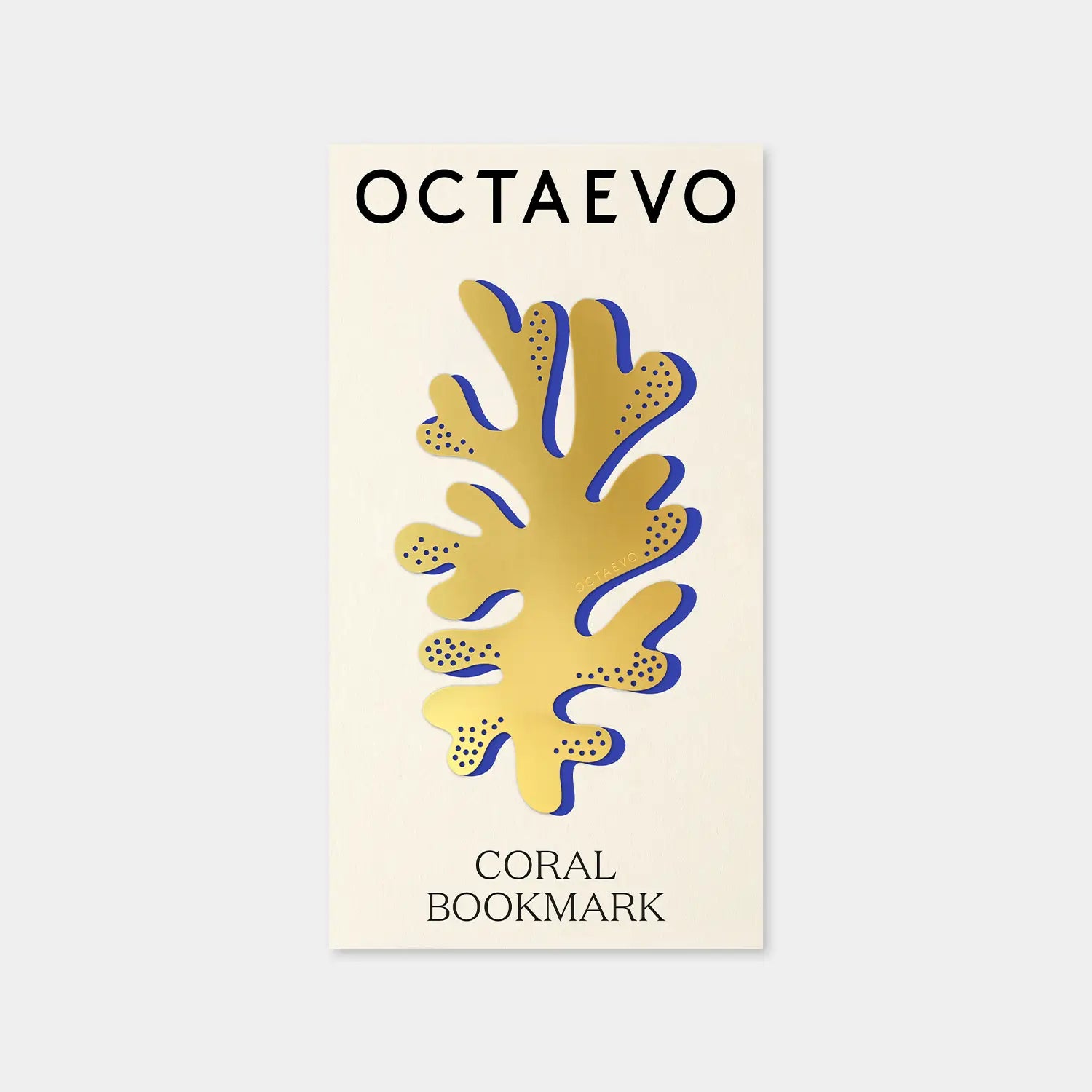 Octaevo Bookmark - Coral