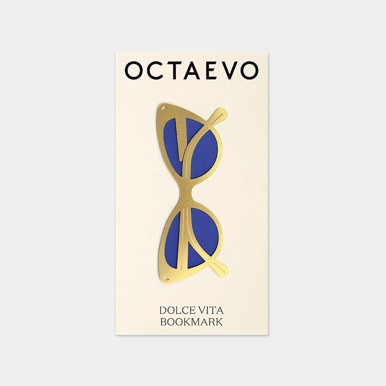 Bookmark Dolce Vita in gold by OCTAEVO