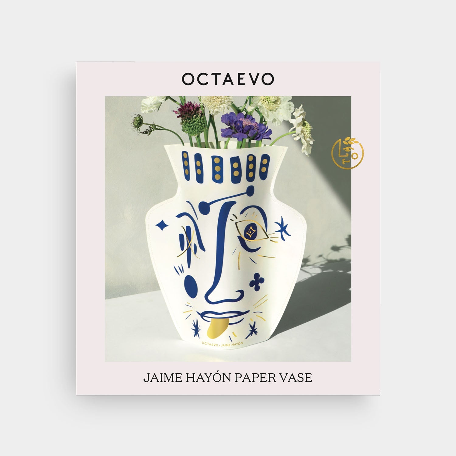 Jaime Hayon Paper Vase by OCTAEVO