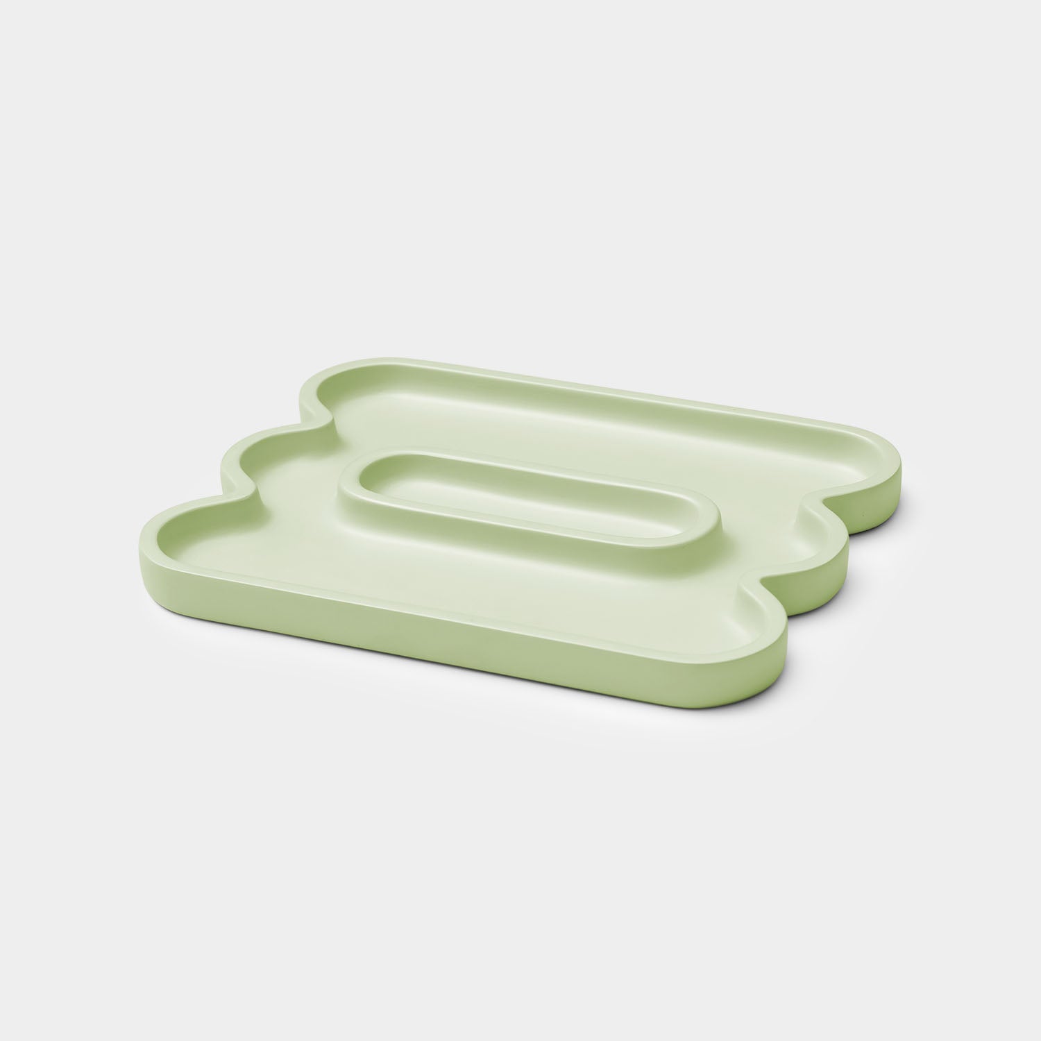 Templo Catchall Wave in light mint by OCTAEVO