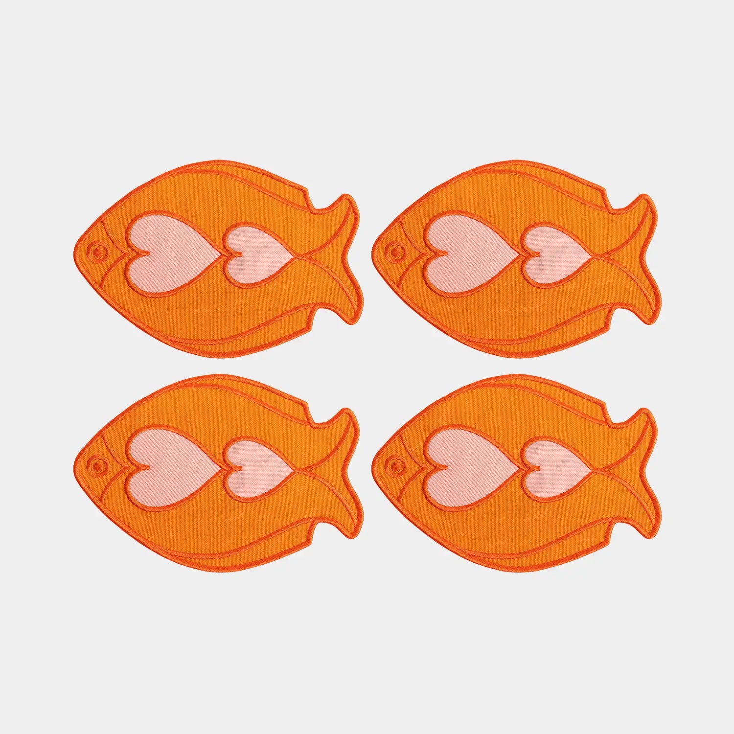 Octaevo Coaster - Fish Orange
