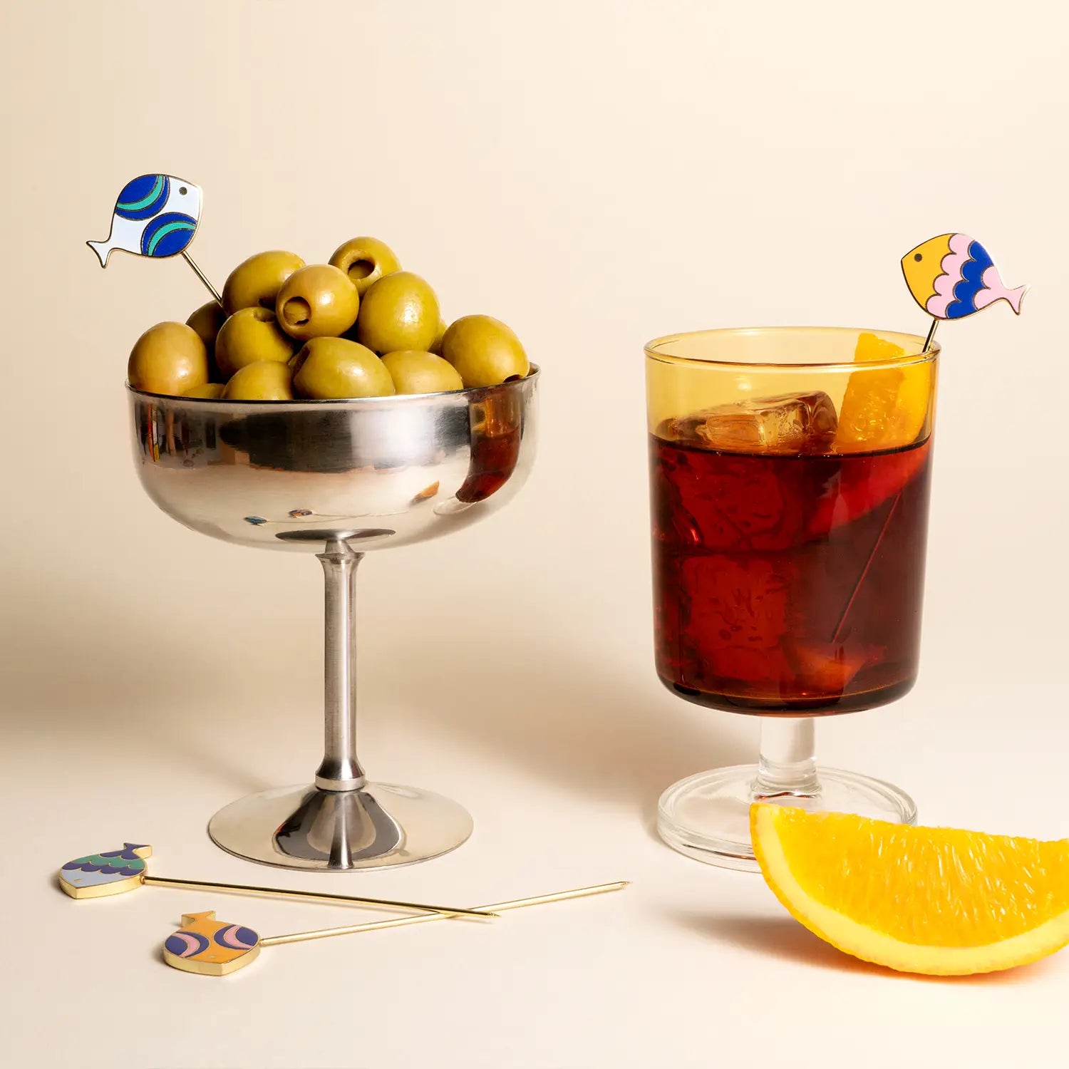 Octaevo Cocktail Picks - Fish Splash