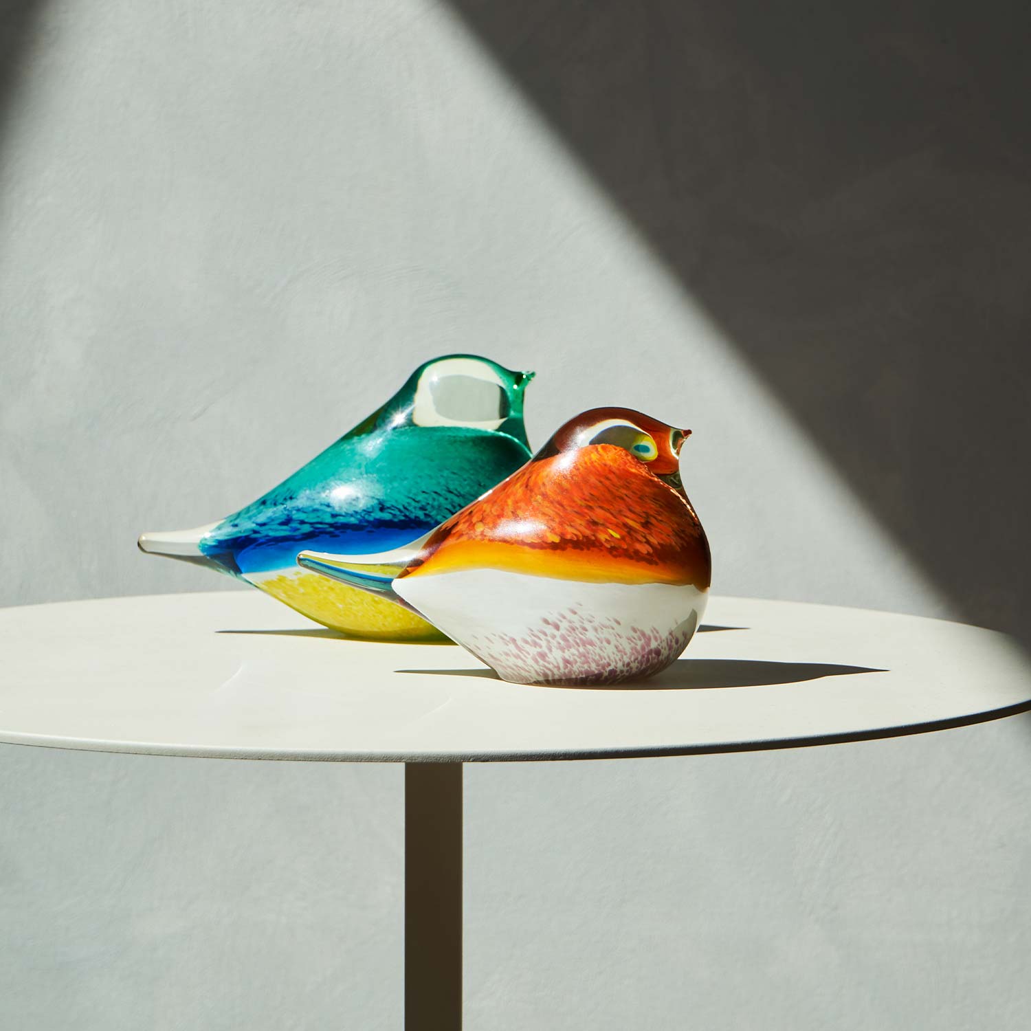 OCTAEVO Atlas Glass Bird - Orange