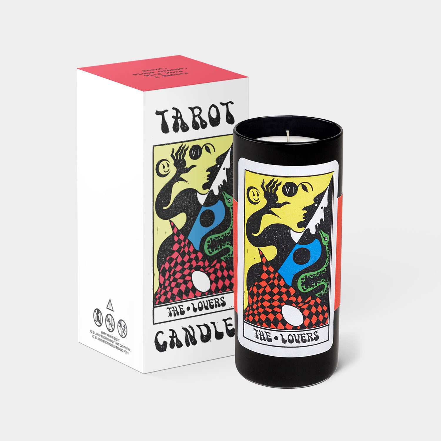 Tarot Candle - The Lovers