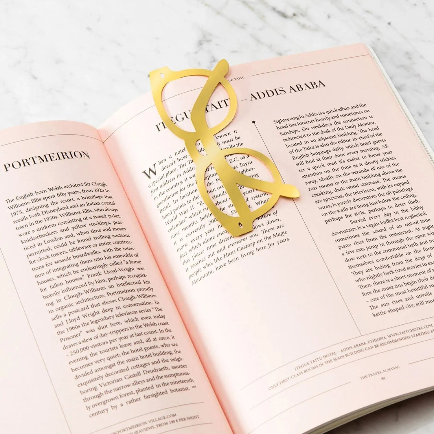 OCTAEVO Bookmark Riviera - Brass