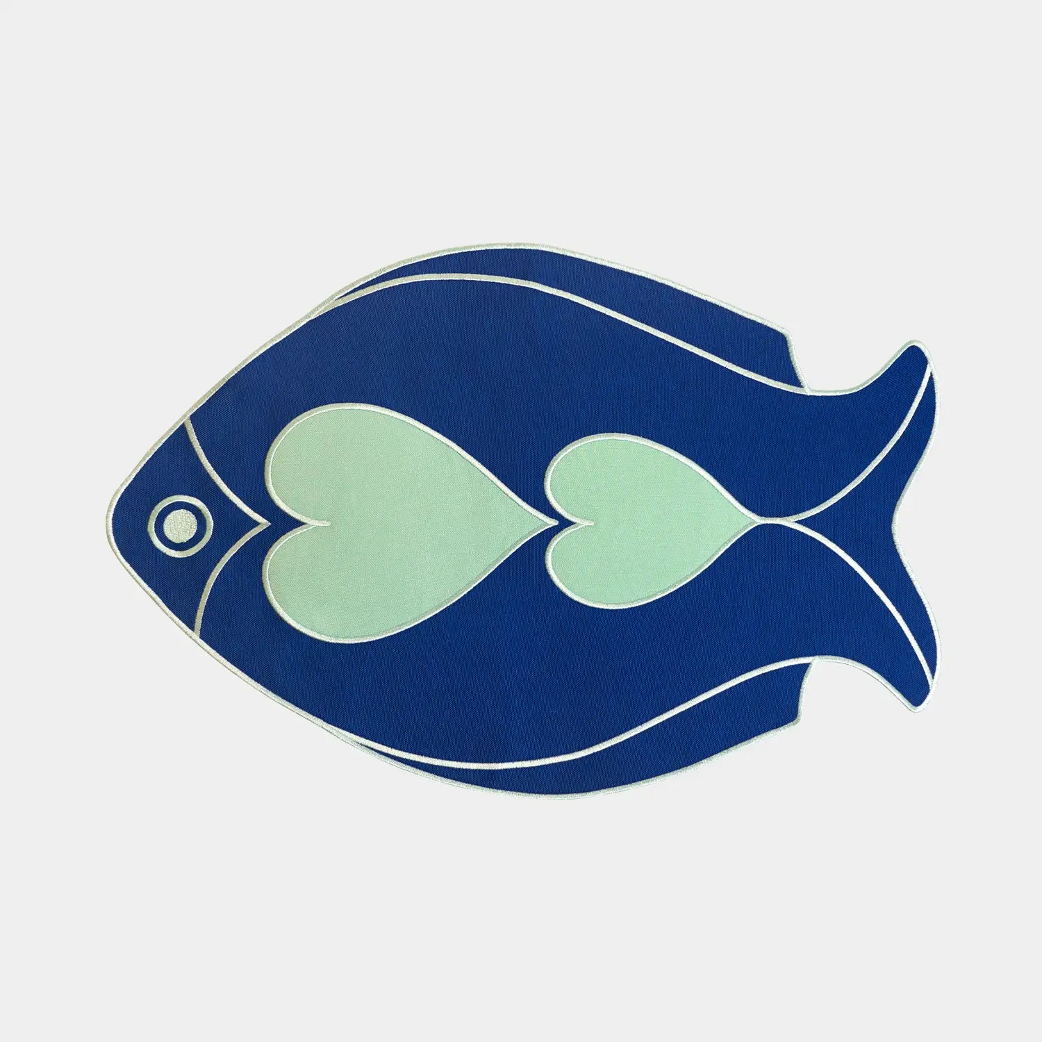 Octaevo Placemat - Fish Blue