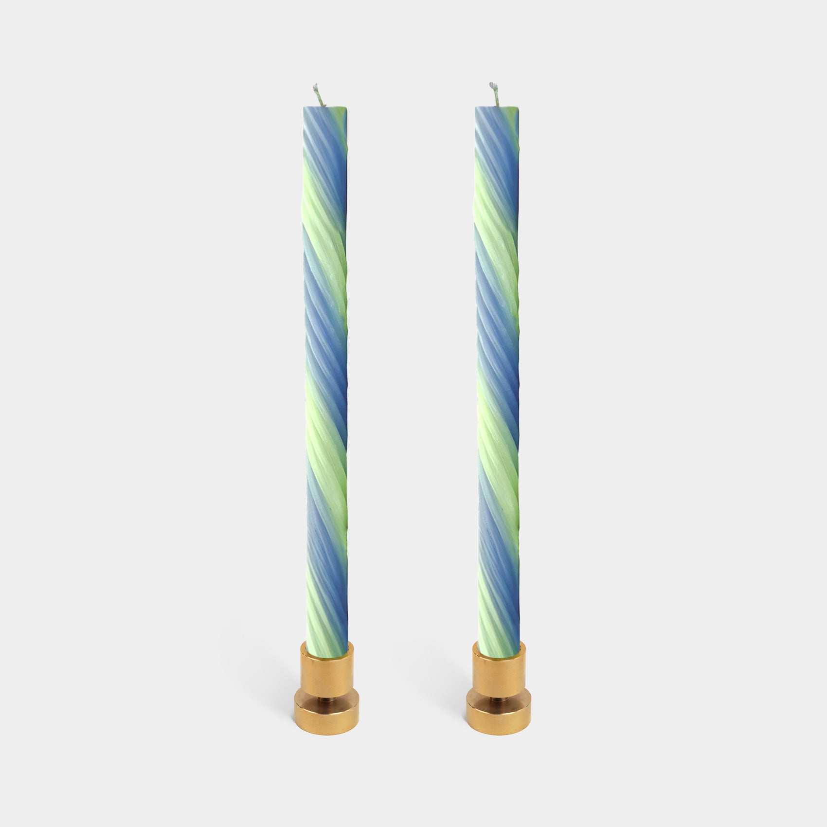 Rope Candles - Lavender & Green (2 pack)