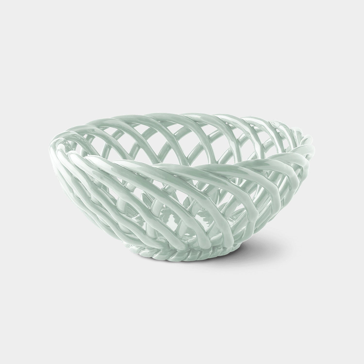 Sicilia Basket in light mint by OCTAEVO