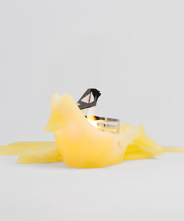 PyroPet Bibi Bird Candle - Yellow