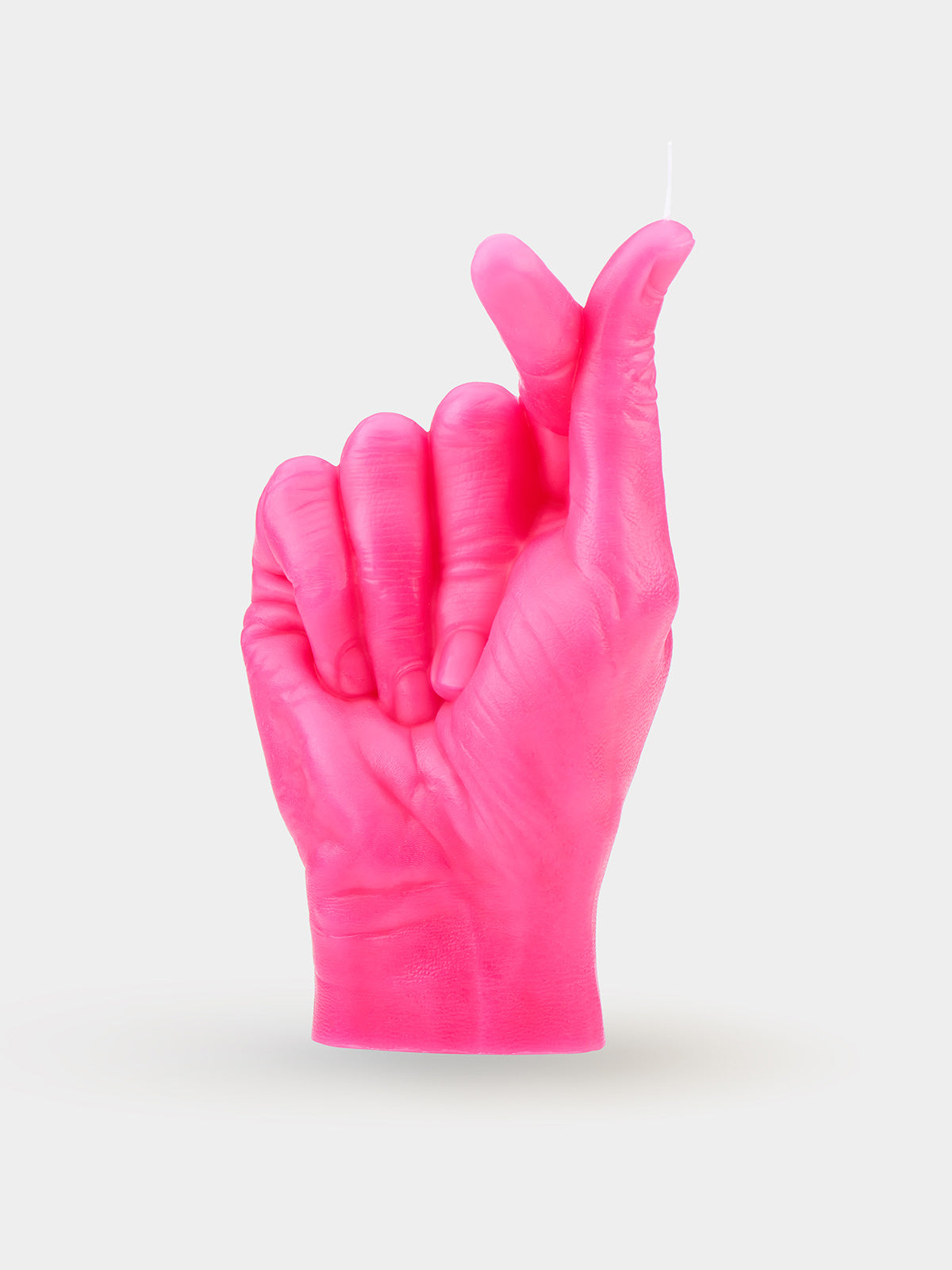 CandleHand "Finger Hearts" Candle - Pink